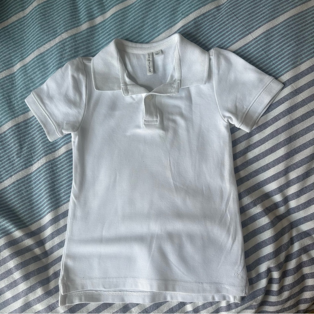 Janie and Jack Boys Classic Pique Polo size 5